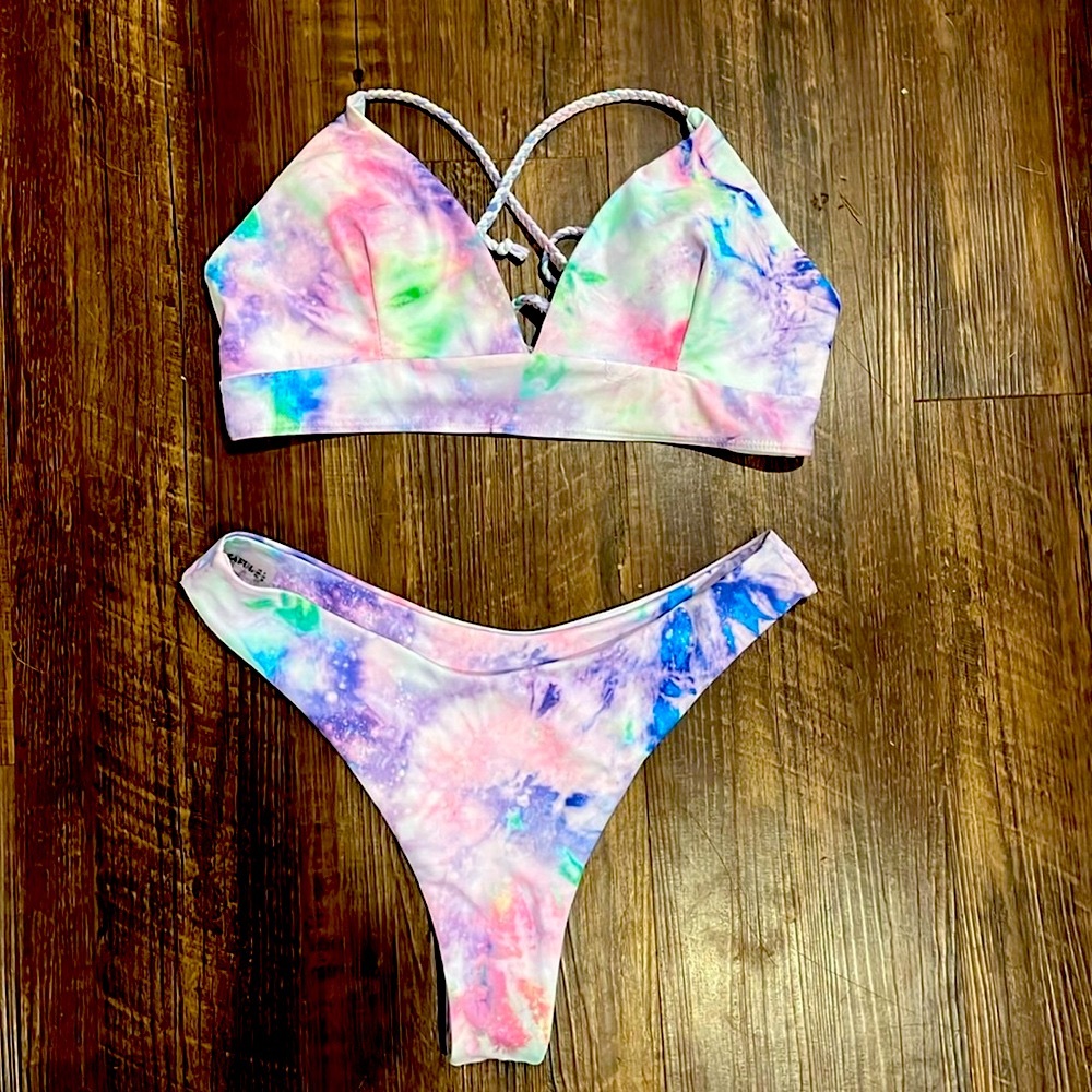 Zaful‎ Tie Dye Bikini